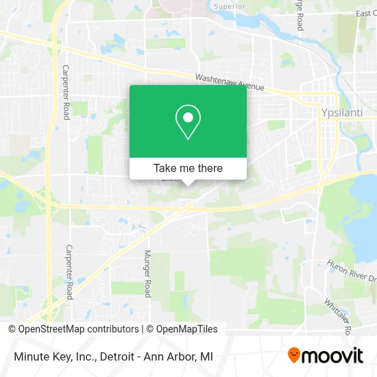 Minute Key, Inc. map