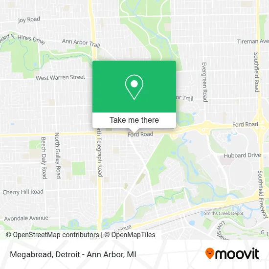 Megabread map