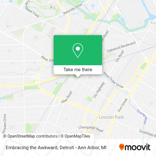 Embracing the Awkward map