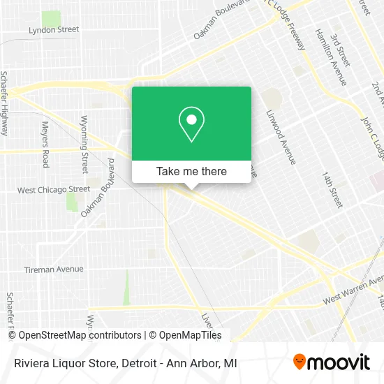 Riviera Liquor Store map