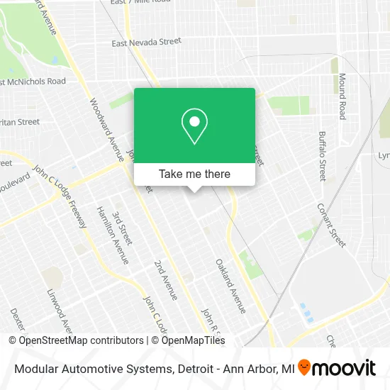 Modular Automotive Systems map
