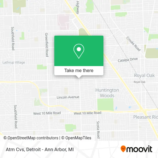 Atm Cvs map
