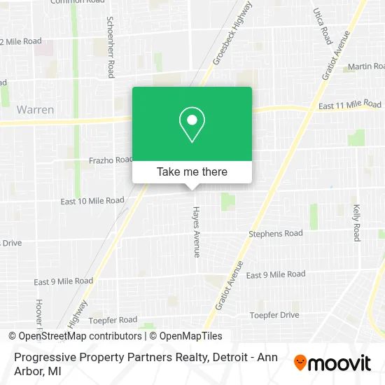 Progressive Property Partners Realty map