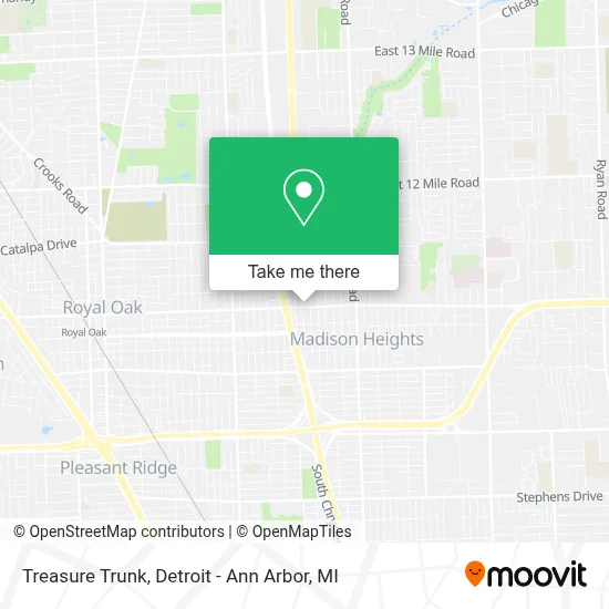 Treasure Trunk map