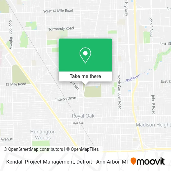 Kendall Project Management map