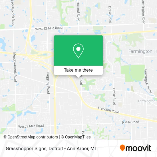 Grasshopper Signs map