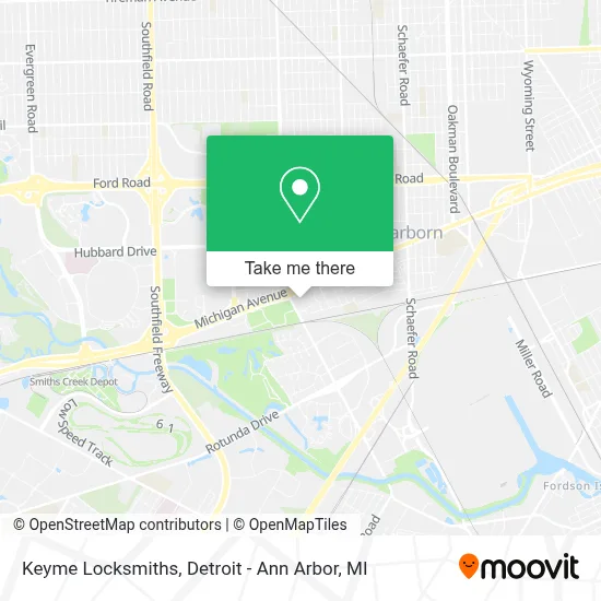 Keyme Locksmiths map