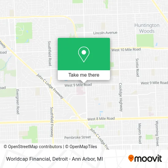 Worldcap Financial map