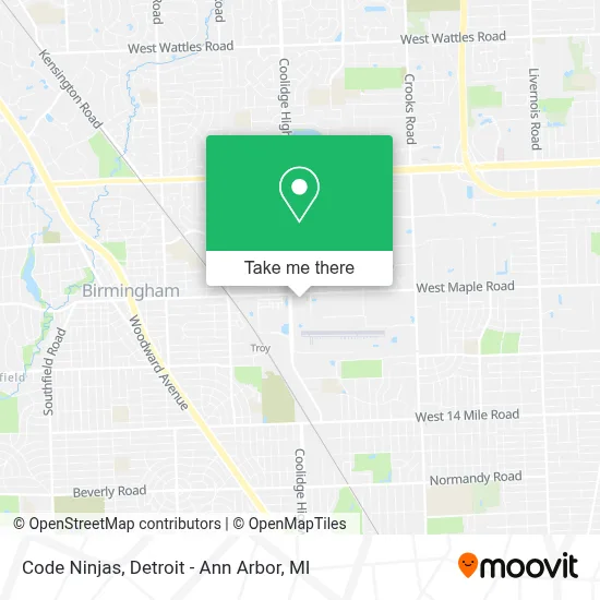 Code Ninjas map