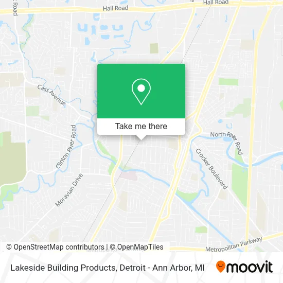 Lakeside Building Products map
