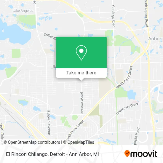 El Rincon Chilango map