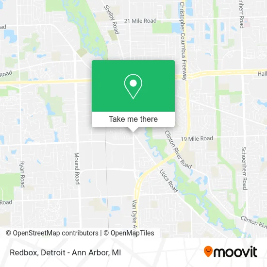 Redbox map