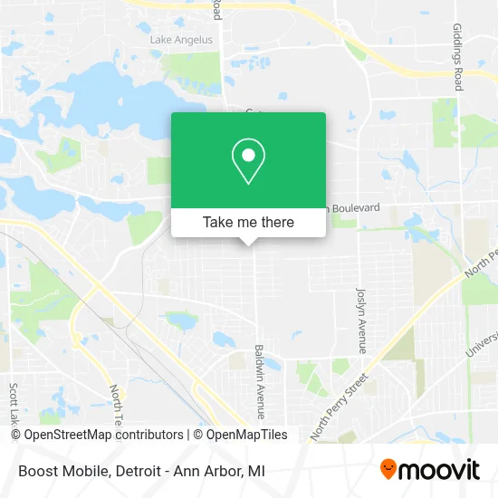 Boost Mobile map