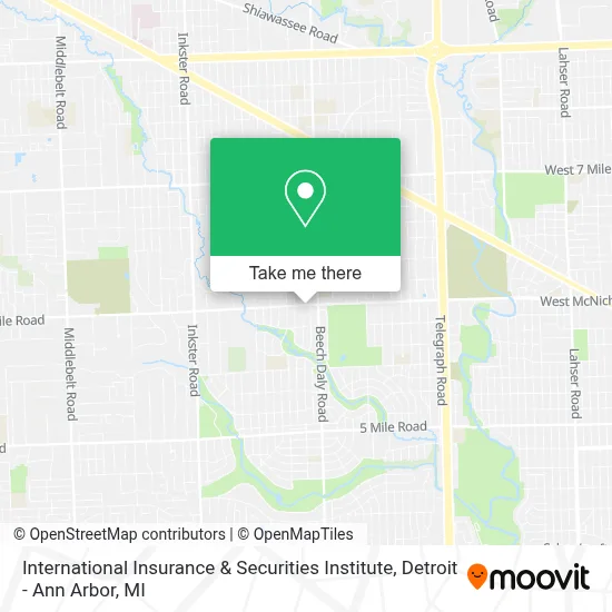 International Insurance & Securities Institute map