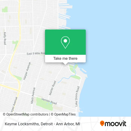 Keyme Locksmiths map