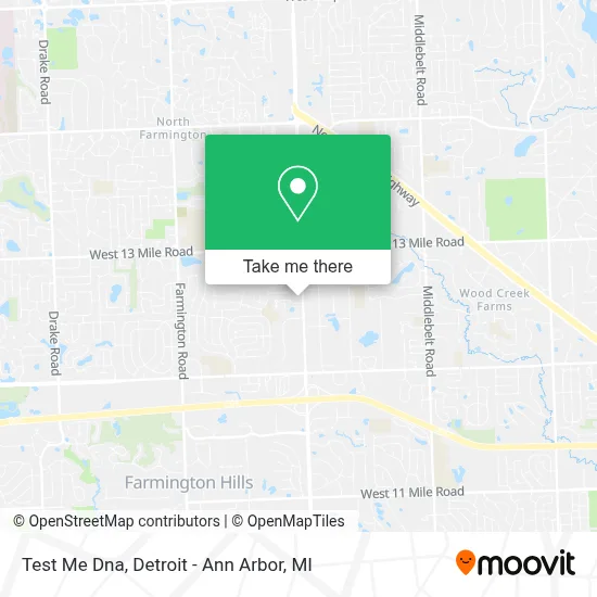 Test Me Dna map
