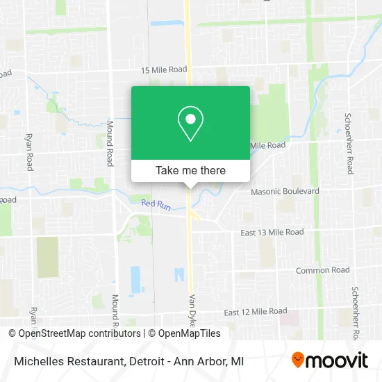 Michelles Restaurant map
