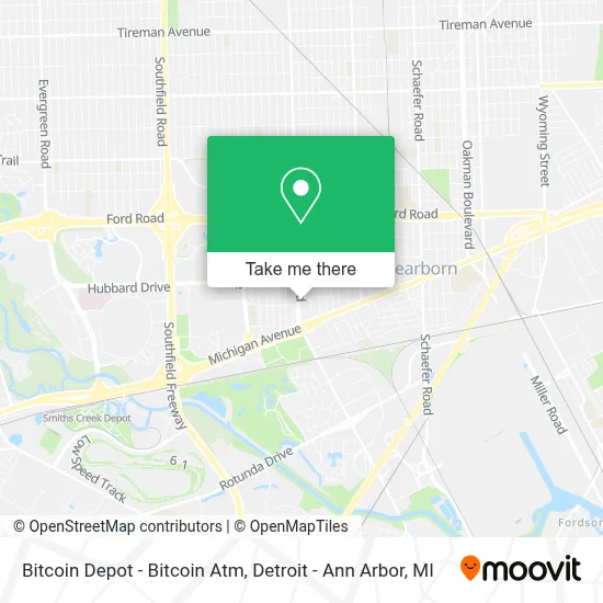 Bitcoin Depot - Bitcoin Atm map