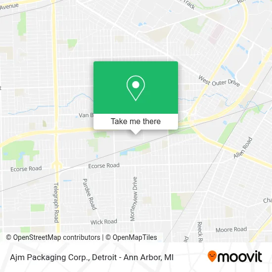 Ajm Packaging Corp. map