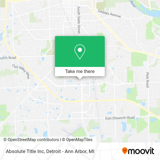 Absolute Title Inc map