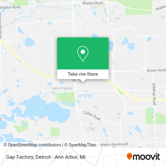 Gap Factory map