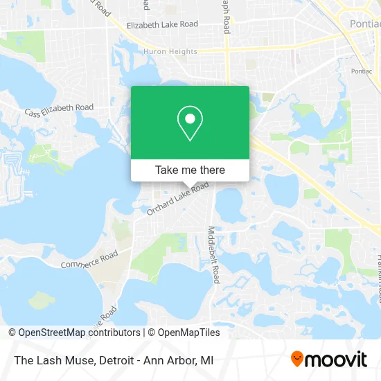 The Lash Muse map