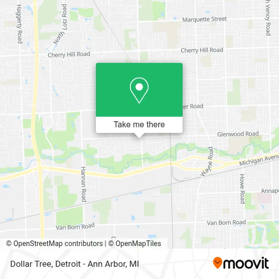 Dollar Tree map