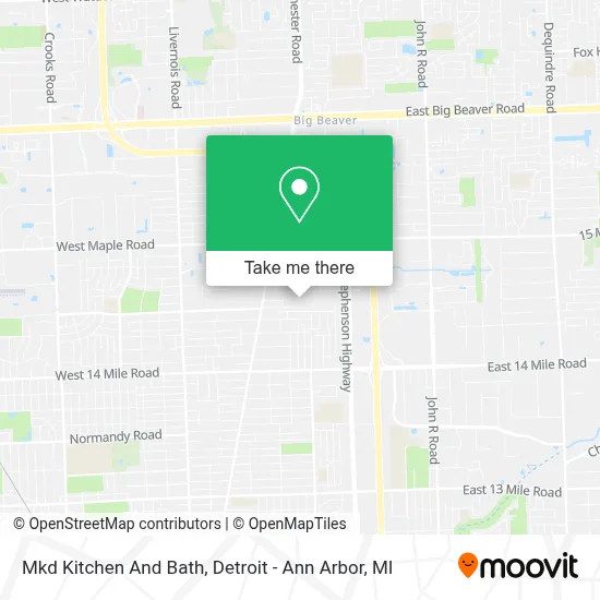 Mkd Kitchen And Bath map