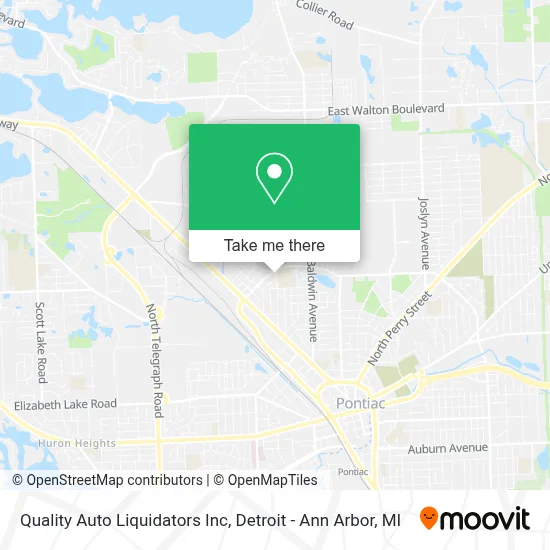 Quality Auto Liquidators Inc map