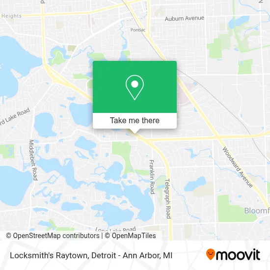 Locksmith's Raytown map