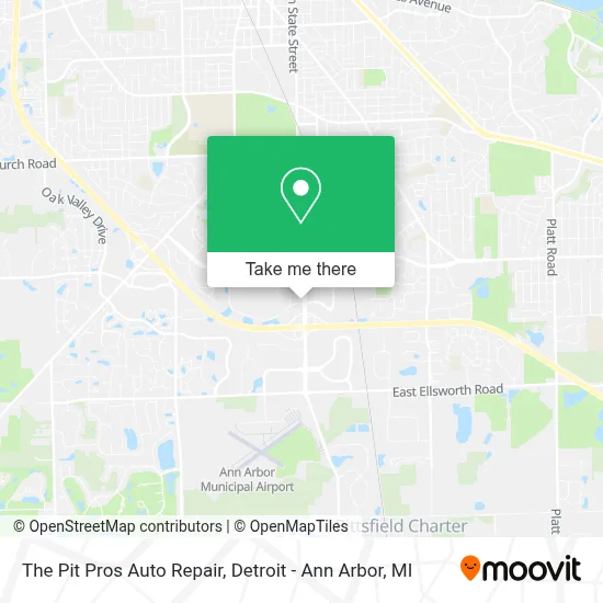 The Pit Pros Auto Repair map