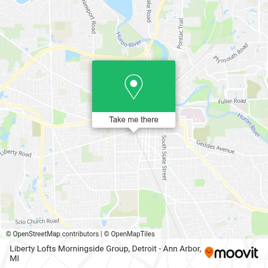 Liberty Lofts Morningside Group map