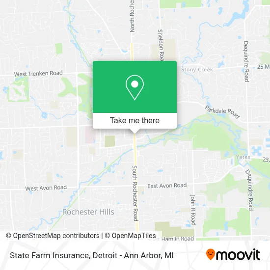State Farm Insurance map