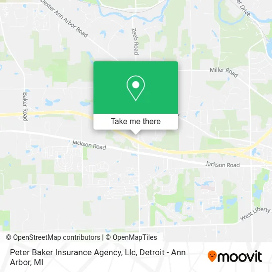 Peter Baker Insurance Agency, Llc map