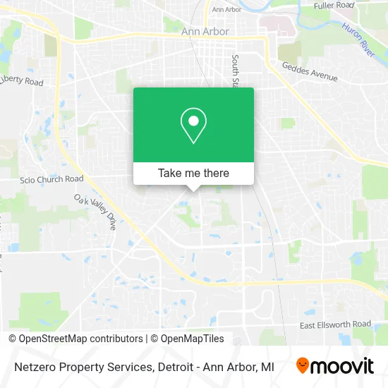Netzero Property Services map