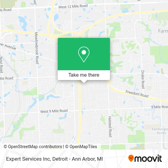Expert Services Inc map