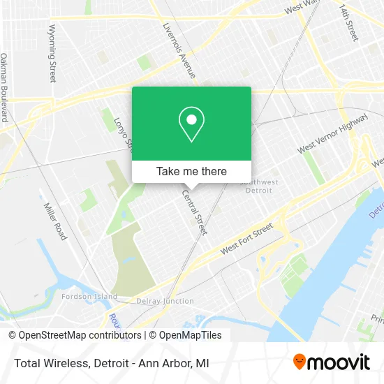 Total Wireless map