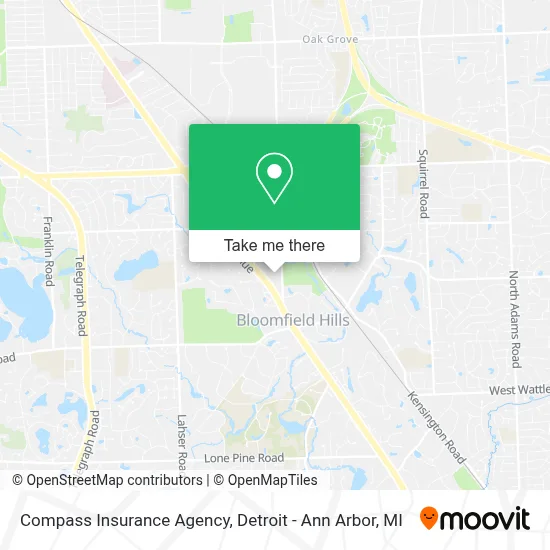 Compass Insurance Agency map