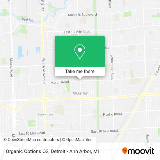 Organic Options O2 map