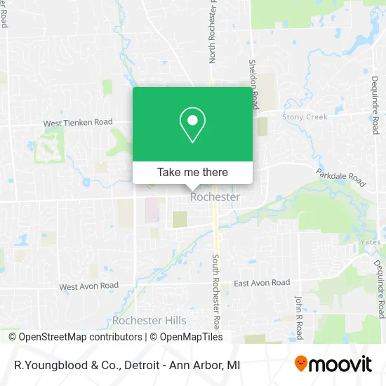 R.Youngblood & Co. map