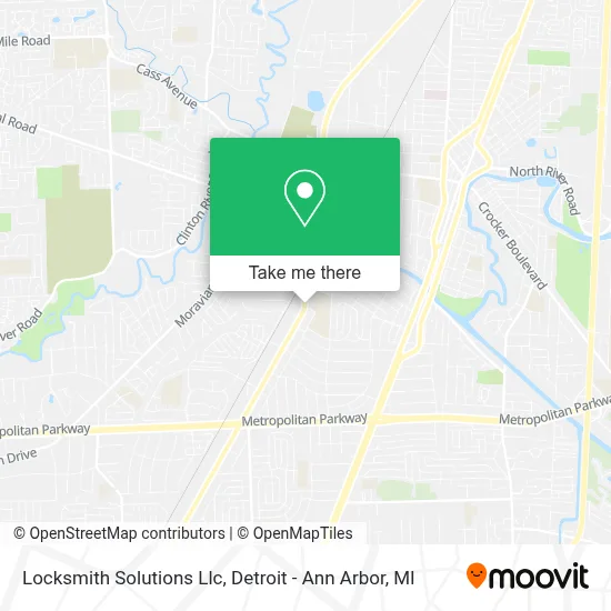Locksmith Solutions Llc map