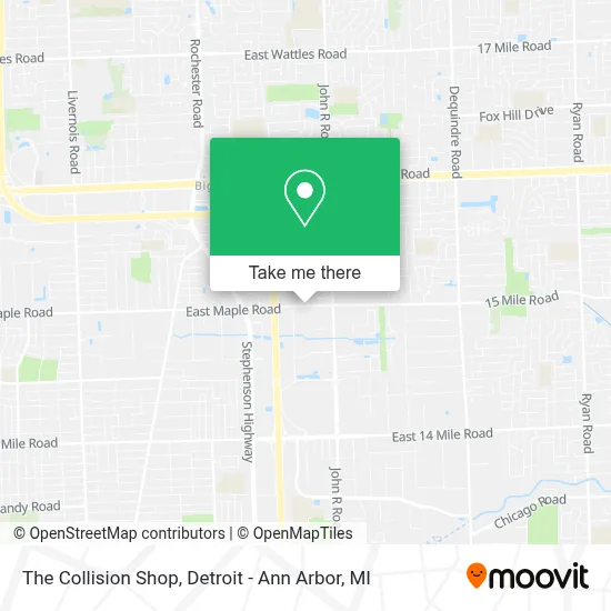 The Collision Shop map