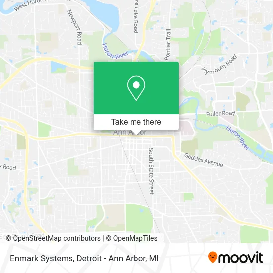 Enmark Systems map