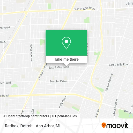 Redbox map
