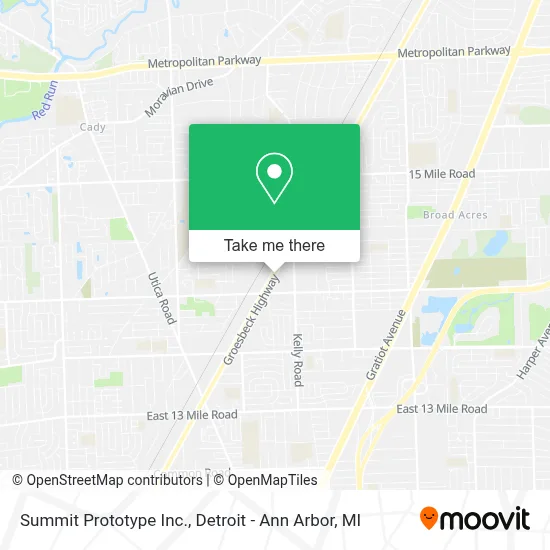 Summit Prototype Inc. map