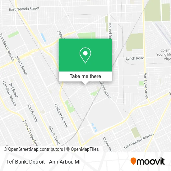 Tcf Bank map