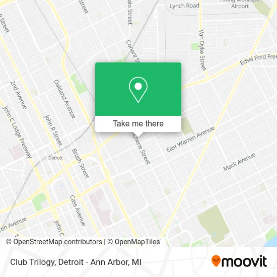 Club Trilogy map