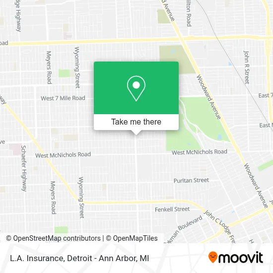 L.A. Insurance map