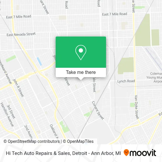 Hi Tech Auto Repairs & Sales map