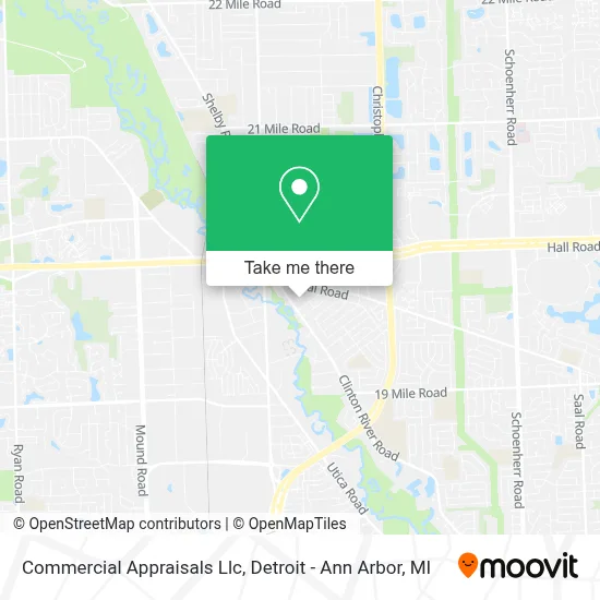 Commercial Appraisals Llc map